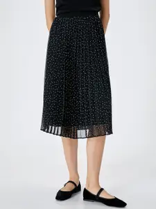 Koton Women Printed A-Line Knee Length Skirts