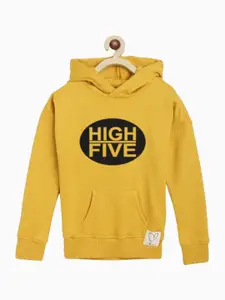 BAESD Boys Typography Printed Cotton Sweatshirt