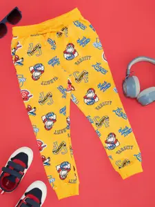 Pantaloons Junior Cartoon Characters Boys Printed Pure Cotton Joggers