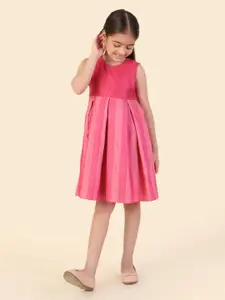 Fabindia Girls Fit & Flare Dress