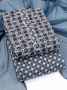 Sun Fashion And Lifestyle Floral Printed Unstitched Dress Material