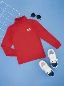 Pantaloons Junior Boys Solid Cotton Sweatshirt