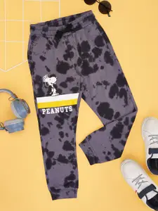 Pantaloons Junior Abstract Boys Printed Pure Cotton Joggers