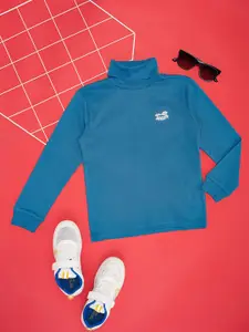 Pantaloons Junior Boys Solid Cotton Sweatshirt