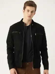 Leather Retail Men Suede Lightweight Biker Jacket