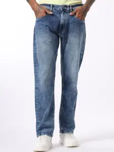 WROGN Men Comfort Regular Fit Heavy Fade Jeans