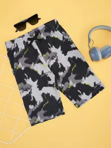 Pantaloons Junior Boys Abstract Printed Regular Fit Shorts