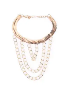 ODETTE Gold-Plated Layered Anklet