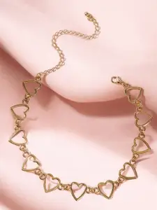 fabula Heart Shape Statement Necklace