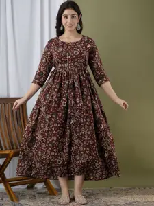 Mialo fashion Empire Maternity Ethnic Dresses