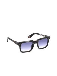 Police Men Rectangle Sunglasses with UV Protected Lens SPLL88K52869SG