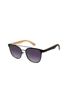 Woggles Men Square Sunglasses with Polarised and UV Protected Lens