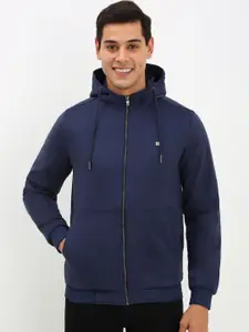Allen Solly Men Solid Hooded Jacket