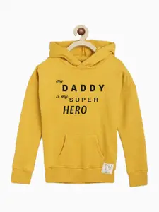 BAESD Boys Typography Printed Cotton Sweatshirt