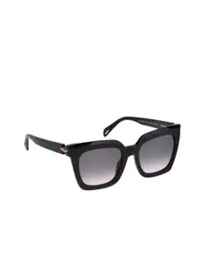 Police Women Square UV Protected Sunglasses SPLL99K53700SG-Black