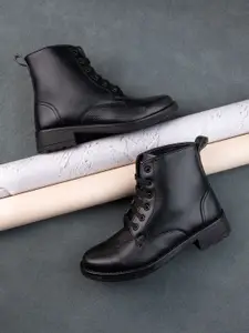 The Roadster Lifestyle Co Women High-Top Regular Boots