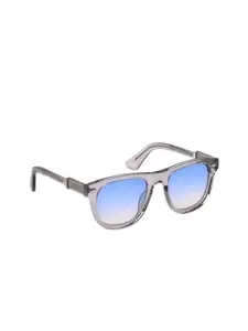 Police Men Wayfarer Sunglasses With UV Protected Lens SPLL87K523GUSG