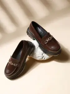 VALIOSAA Women Lightweight Round Toe Loafers