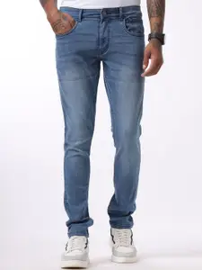 WROGN Men Comfort Tapered Fit Heavy Fade Jeans