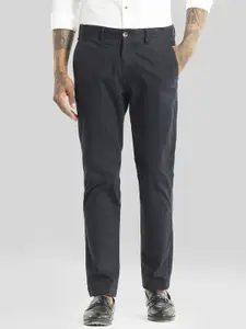 Snitch Men Smart Slim Fit Chinos Trousers