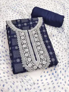 Peachmode Floral Printed Unstitched Dress Material