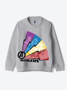 YK Disney Boys Printed Casual Round Neck Long Sleeves Sweatshirt