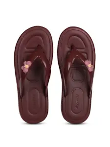 Aqualite Women Rubber Thong Flip-Flops