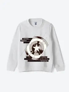 YK Disney Boys Graphic Printed Sweatshirt