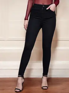 Miss Chase Women Skinny Fit High-Rise Stretchable Jeans