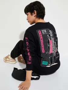 Max Urb_N Women Squid Game Printed Sweatshirt