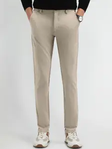 Arrow Sport Men Urban Slim Fit Mid-Rise Chinos Trousers