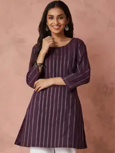 Fabindia Striped Straight Kurti