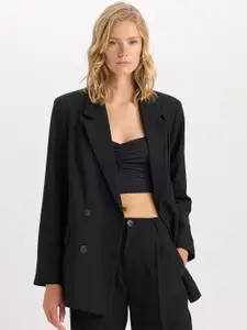DeFacto Notched Lapel Double Breasted Blazers