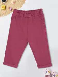 max Girls Cotton Low Distress Jeans