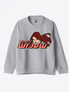 YK Disney Girls Printed Sweatshirt