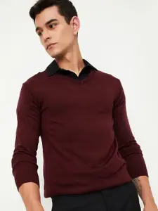 max Men V-Neck Pullover
