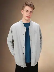 Dennis Lingo Men Mandarin Collar Sweatshirt