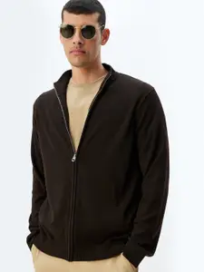 Koton Men Cotton Zip Detail Cardigan