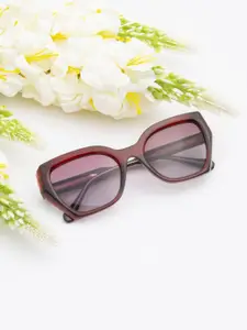 Ted Smith Women Cateye Sunglasses with UV Protected Lens ANGELICA_C7