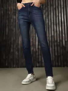 High Star Women Comfort Skinny Fit High-Rise Light Fade Stretchable Jeans