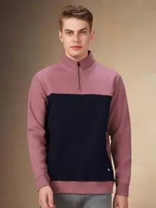 Dennis Lingo Men Colourblocked Casual Sweatshirt