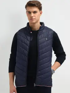 Arrow Sport Men Brand Logo Polyester Quilted Jacket