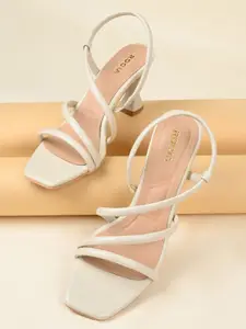 Rocia Women Open Toe Strappy Stiletto Heels