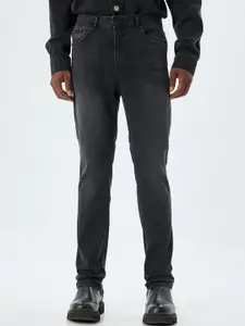 Koton Men Slim Fit Mid-Rise Light Fade Jeans