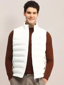 U.S. Polo Assn. Men Brand Logo Polyester Puffer Jacket