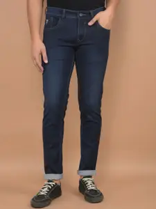 Canary London Men Smart Skinny Fit Low-Rise Light Fade Stretchable Jeans