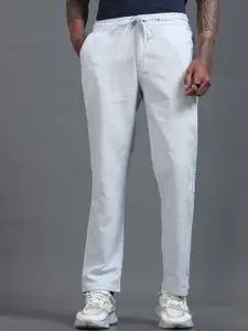 The Roadster Lifestyle Co Men Relaxed Fit Mid-Rise Trousers