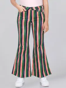 Wrangler Women Flared Mid-Rise Stretchable Jeans