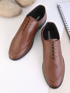 Provogue Men Lace-Ups Pointed Toe Oxfords