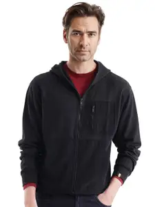 RARE RABBIT Men Hooded Cotton Sweatshirt